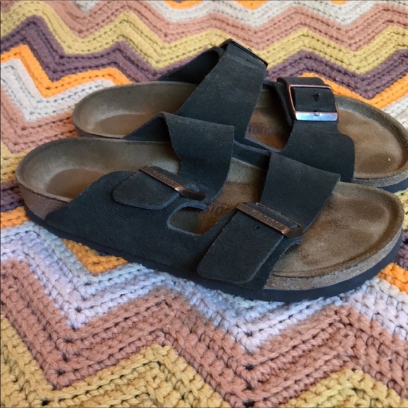 birkenstock dark green